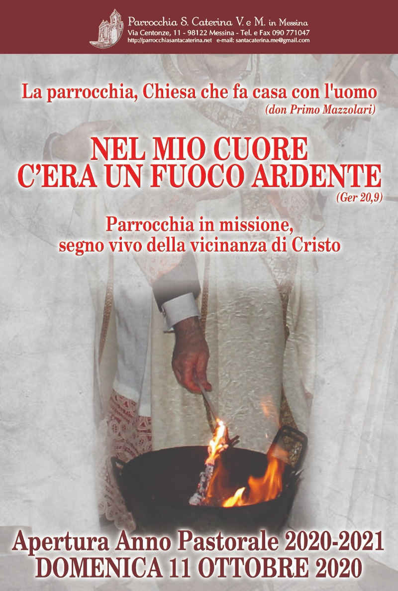 Nel mio cuore c'&egrave; un fuoco ardente